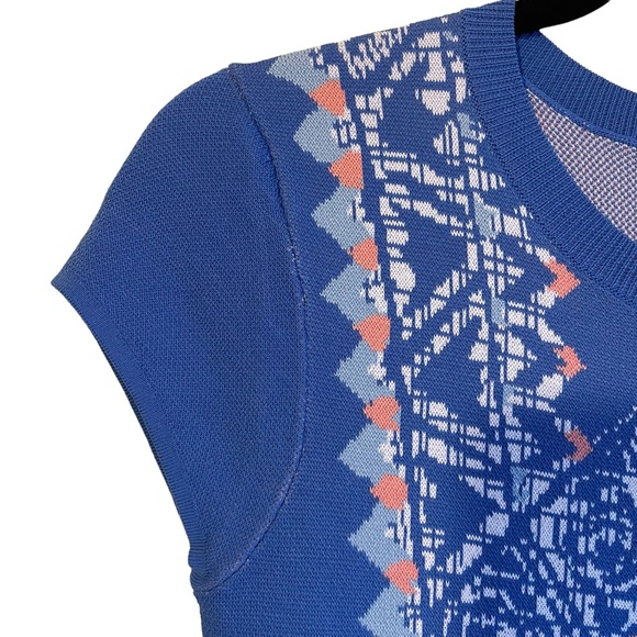 Antonio Melani Geometrical Knit Sweater Dress - Picture 5 of 11